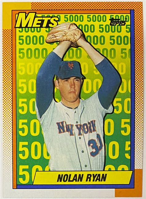 1990 topps nolan ryan|1990 Topps 5 Nolan Ryan for sale